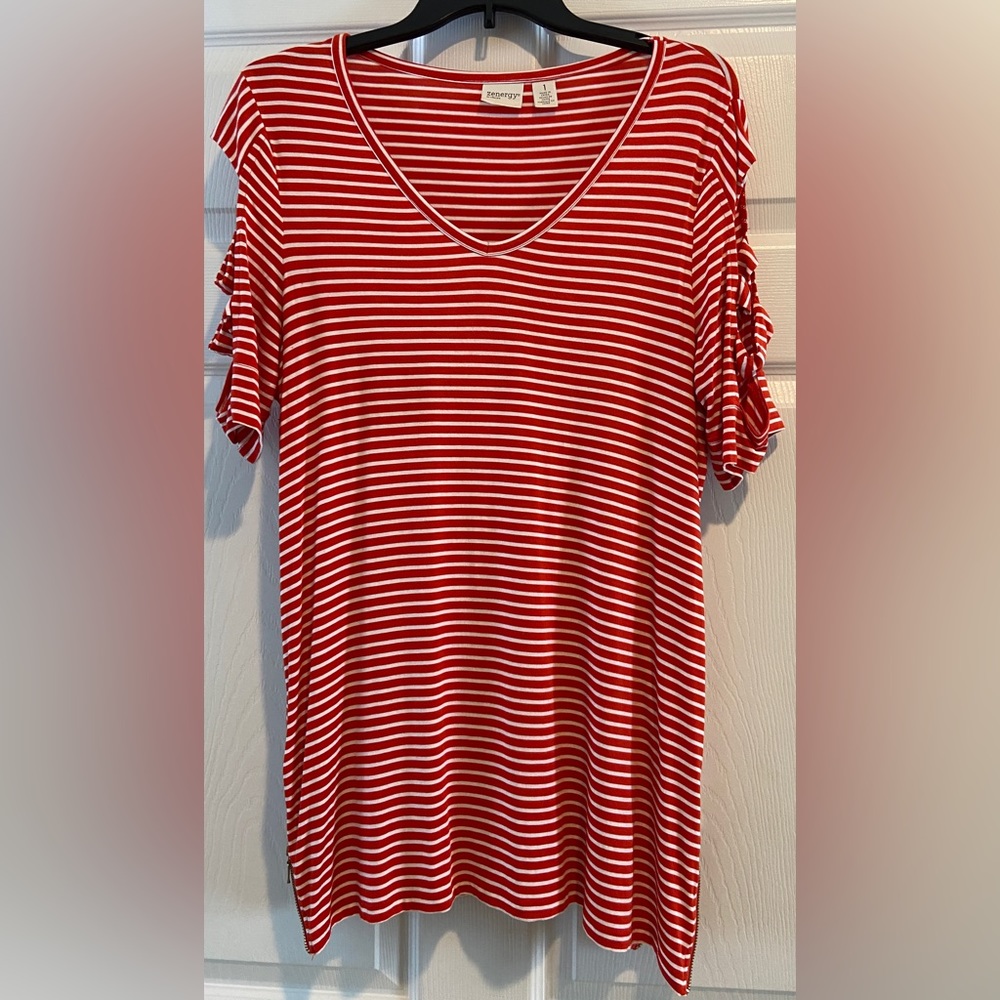 Chicos zynergy orange top